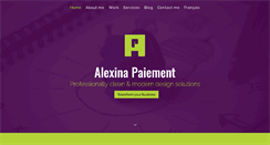 Desktop Screenshot of alexinapaiement.com